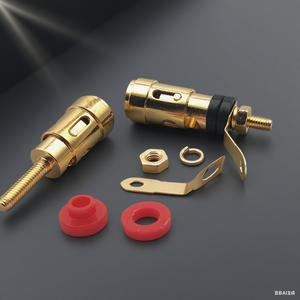 Rasantek פרמיה 4 מ "מ הודעות כריכות בננה-מסופי רמקול <span class=keywords><strong>hifi</strong></span> קישוריות אודיו מעולה ומערכות וידאו - Product Image 6