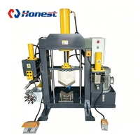 Machine de séparation efficace des fils de cuivre pour moteurs, machine hydraulique cinq-en-un pour le traitement des déchets de cuivre