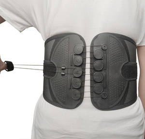 OEM Medical Lumbar Descompresión Brace Ceinture Lombaire Semi-rígido Panel trasero Lace Pull Lumbar Sacro Cinturón para la ciática - Product Image 2