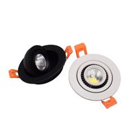 Plafonnier LED linéaire encastré 3W-15W avec capteur radar PIR, dimmable, 12V 24V