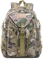Sac à dos tactique léger 25L en polyester imperméable camouflage pour activités de plein air, randonnée et voyage