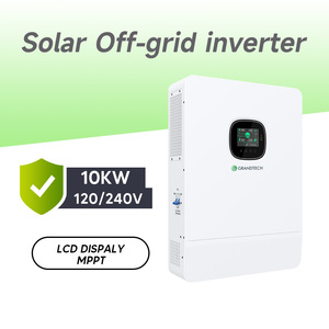 Système solaire hors réseau complet 5kW 10kW 20kW 30kW avec MPPT, sortie 120-240V, batterie pour usage domestique SPI-10K-UP, sortie onde sinusoïdale pure - Product Image 1