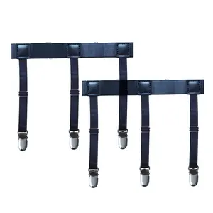 Penyangga Kemeja Elastis Modis untuk Pria, Ukuran Sesuai Pesanan, Dapat Disesuaikan, Bahan Poliester, Penjepit Logam, Aksesoris Rumah Tangga - Product Image 2