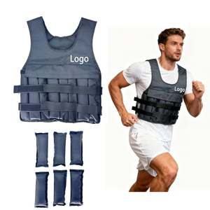 <span class=keywords><strong>Gilet</strong></span> <span class=keywords><strong>lesté</strong></span> en gros pour hommes, femmes et enfants, réglable 10 <span class=keywords><strong>kg</strong></span>, personnalisé chinois, avec plaques de poids pour fitness et tractions - Product Image 2