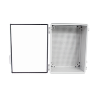 Armoire de distribution électrique extérieure étanche IP67 anti-poussière de haute qualité, personnalisable, en ABS/PC