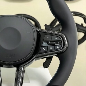 Volant <span class=keywords><strong>sport</strong></span> en fibre de carbone sur mesure pour <span class=keywords><strong>BMW</strong></span> M3 M4 M5 <span class=keywords><strong>M8</strong></span> X3M X4M X5M X6M G80 G82 F90 F91 F92 F93 F97 F98 G05 G06 - Product Image 3
