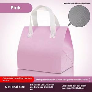 Custom Logo Insulated Non-Woven Thermal Cooler Bag Waterproof & Foldable Eco-Friendly Large Capacity Modern Cooler Bags - Product Image 2