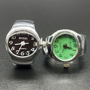 Fabricante <span class=keywords><strong>de</strong></span> Relojes <span class=keywords><strong>de</strong></span> Anillo Personalizados OEM ODM, Movimiento <span class=keywords><strong>de</strong></span> Cuarzo, Correa Elástica <span class=keywords><strong>de</strong></span> Acero Inoxidable, Reloj <span class=keywords><strong>de</strong></span> Dedo con el Logotipo <span class=keywords><strong>de</strong></span> su Marca - Product Image 4