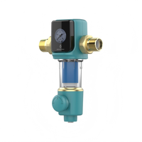 Système de filtration d'eau autonettoyant pour toute la maison BRISKSPRING, préfiltre à sédiments à lavage manuel, filtration 40-300 microns, 5 T/H