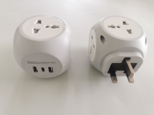 5 bên nóng bán 1 để 4 cách điện Extender Ổ cắm điện tường Power Adapter với <span class=keywords><strong>USB</strong></span> + Loại C Cổng - Product Image 5