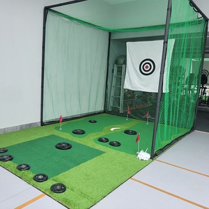 COMMENT VRAI Intérieur Extérieur <span class=keywords><strong>Maison</strong></span> Driving Range <span class=keywords><strong>Golf</strong></span> <span class=keywords><strong>Filet</strong></span> Cage Set Aides à la formation Chipping Practice 3m Green <span class=keywords><strong>Golf</strong></span> Hitting Net - Product Image 5