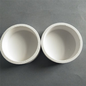 <span class=keywords><strong>Creuset</strong></span> en céramique d'alumine de cordiérite Mullite Sagger résistant aux hautes températures pour la fusion du verre - Product Image 5
