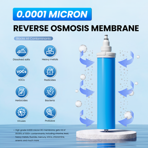 600G Reemplazo de filtro rápido debajo del fregadero Pantalla <span class=keywords><strong>TDS</strong></span> Filtro de agua Purificador de agua de ósmosis inversa Filtro de agua - Product Image 6