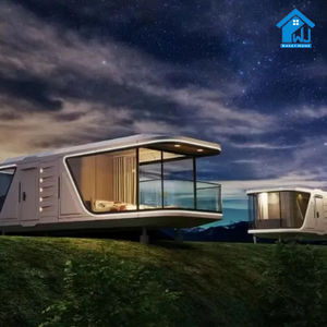<span class=keywords><strong>Maison</strong></span> Capsule <span class=keywords><strong>de</strong></span> Luxe Préfabriquée Modulaire en Acier, Design Chinois, Portable, <span class=keywords><strong>Prix</strong></span> Compétitif, à Monter Soi-Même - Product Image 4