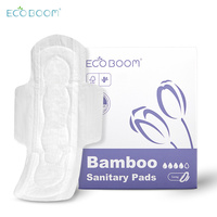 OEM ODM-compresas sanitarias biodegradables orgánicas, almohadilla menstrual amigable con la piel