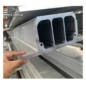 Pemasok Profil Ekstrusi Aluminium Ukuran Besar Produsen Profil Ekstrusi Aluminium Seri 6000 Kustom