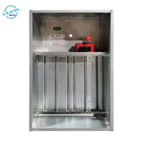 Clapet coupe-flamme en acier galvanisé pour système de conduits HVAC