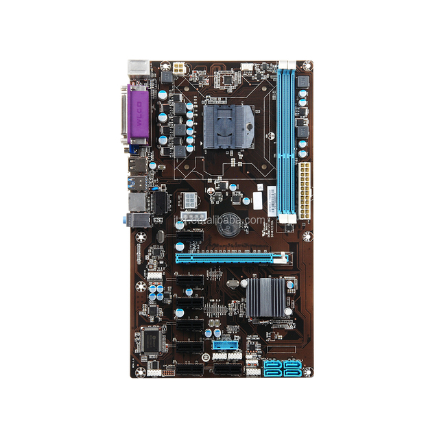 ITZR Esonic HM65/HM76 Motherboard Support 8 Slots Gpu Cards PCIE Connection Support Socket PGA988 CPU Ready in Stock