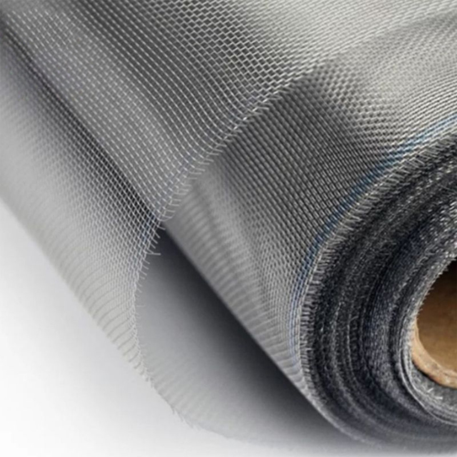 High Quality Durable Woven Aluminum Alloy Corrosion Resistant Window Screen Wire Mesh Anti-mosquito Insect Screen Residential