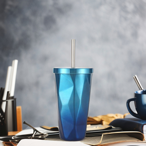 500ml thay đổi màu sắc cốc du lịch thiết kế cổ điển cốc cà phê rơm nóng đồ uống lạnh nước bia trà nhà sử dụng logo tùy chỉnh - Product Image 5