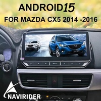 Pantalla Táctil Capacitiva IPS de 10.25 Pulgadas, Android 15, para Mazda 6 CX-5 2013-2015, 8GB de RAM, Reproductor Multimedia de Video para el Tablero, 1 Año de Garantía