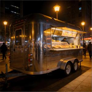 Food Truck Grill d'Afrique de l'Ouest avec Station de Rôtissage de Plantains et Marmite à Ragoût d'Arachides pour Riz Jollof, Brochettes Suya et Poisson Frit - Product Image 6