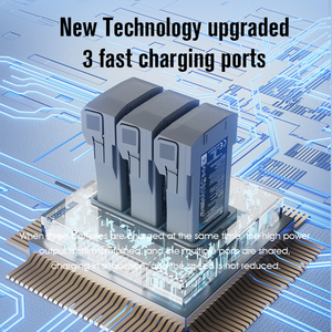 मिनी <span class=keywords><strong>3</strong></span> प्रो/मिनी 4 प्रो के लिए स्टारट्रैक चार्जिंग हब पावर फास्ट चार्ज तकनीक Pu सामग्री ड्रोन सहायक उपकरण - Product Image 5