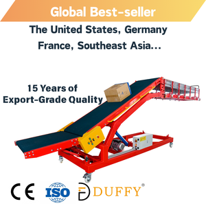 Rampa a Rulli Elettrica Intelligente Estensibile per Carico Container, Ponte Portatile per Assemblaggio Industriale - Product Image 1