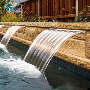 Petite <span class=keywords><strong>cascade</strong></span> à LED pour robinet d'eau, jardin, arrière-cour, bassin, <span class=keywords><strong>lame</strong></span> d'eau <span class=keywords><strong>cascade</strong></span> - Product Image 2