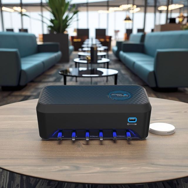 4 in 1 Charging Station Wireless Charger for Phone 16 15 Multiple Devices Smart Watch & Electric Car Stand Dock With Light