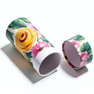 Wholesale Custom Printed Newly Designed Gift Package <b>Box</b> Eco <b>Round</b> Paper Tube Recycled Cylinder Cardboard Paper Gift Tube <b>Box</b> - Product Image 6