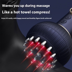 Appareil de <span class=keywords><strong>massage</strong></span> électrique multifonctionnel pour la santé à usage domestique Appareil de chauffage du cou et des épaules Compresse à chaud Brosse méridienne Drague - Product Image 4