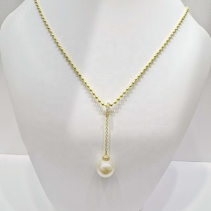 สร้อยคอจี้รูปหัวใจเงินแท้ 925 ชุบทองคำขาว ดีไซน์เรียบหรู แฟชั่นฤดูร้อน เหมาะสำหรับเป็นของขวัญแทนมิตรภาพ หรือของขวัญสำหรับคุณแม่ ประดับมุก - Product Image 4