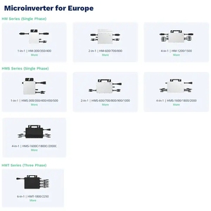 Micro-onduleur pour système solaire de balcon monophasé 300W 350W 400W Micro-onduleur <span class=keywords><strong>Hoymiles</strong></span> - Product Image 4