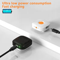 Mini lampe de sécurité LED pour l'entraînement des animaux de compagnie, dispositif d'entraînement du comportement canin avec alerte par vibration