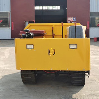 Mini-dumper sur chenilles CE 3 tonnes, diesel, hydraulique, pour travaux forestiers et de construction, mini-dumper sur chenilles à haute capacité de charge