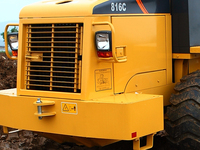 TOP BRAND 816C Kleiner 5-Tonnen-Diesel-Frontlader mit 1 Jahr Garantie, PLC-Getriebe, 0,8 m Schaufelkapazität, Hohe Effizienz