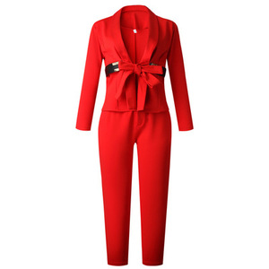 Abiti da <span class=keywords><strong>donna</strong></span> di alta qualità di alta qualità con montaggio taglie forti con cintura in <span class=keywords><strong>pelle</strong></span> - Product Image 4