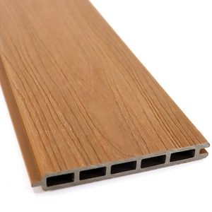 Panneaux de clôture de jardin privé en <span class=keywords><strong>bois</strong></span> composite en plastique résistant à l'eau et au feu de haute qualité - Product Image 1