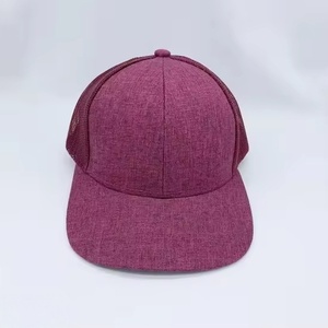 Wholesale Blank Foam Trucker Hats Custom Logo 5 Panel Mesh Snapback Cap for Men Women Outdoor Caps <b>Bulk</b> - Product Image 5