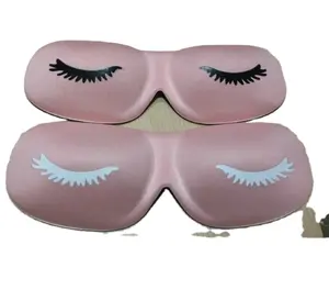 Ресницы J090 розового цвета удлиняют маску для глаз, позволяют вам крепко уснуть в ночное время, 3d маска для сна