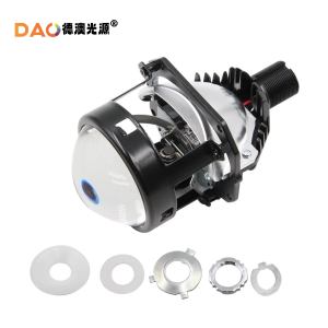 โปรเจคเตอร์ไฟหน้ารถยนต์ LED ขนาด2.5นิ้วพร้อมไฟ LED เลนส์โปรเจคเตอร์ลำแสงต่ำสูง12V 60W - Product Image 2