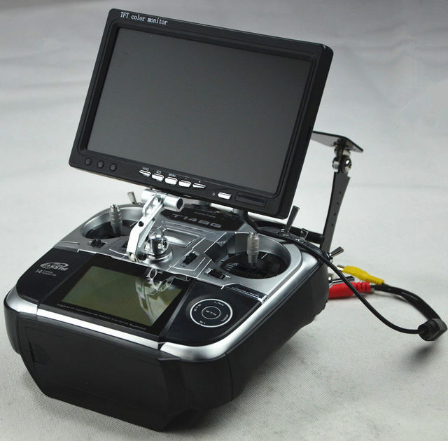RC Transmitter CNC Aluminium Installation Holder for FPV Displayer