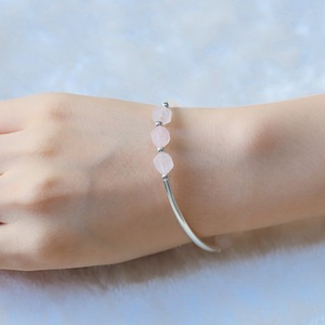 Tubes courbes lisses plaqués or et argent, accessoires de bijoux en cuivre pour la création de bracelets et joncs DIY - Product Image 3