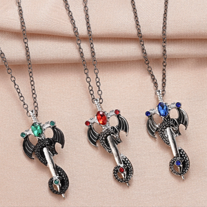 Collana da <span class=keywords><strong>uomo</strong></span> con ciondolo a forma di <span class=keywords><strong>spada</strong></span> antica europea e americana catena di maglione con collana popolare hip hop - Product Image 6