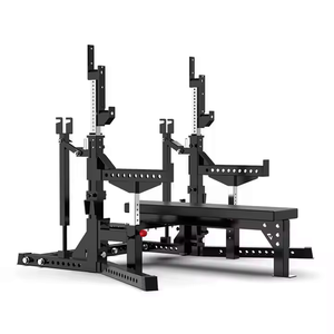Máquina de Fitness Comercial de Alta Resistencia, Combo de Banco y Soporte para Sentadillas para Entrenamiento de Cuerpo Completo - Product Image 1