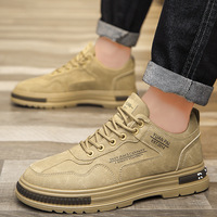 Chaussures de course pour hommes à semelle épaisse, tendance mode printemps, doublure en mesh, chaussures de sport