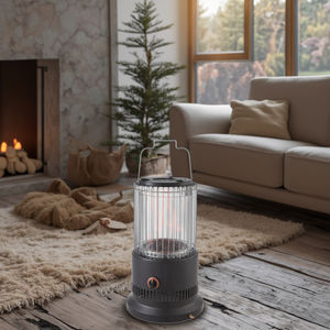 Chauffage au gaz infrarouge portable <span class=keywords><strong>2</strong></span> en 1 pour garage, <span class=keywords><strong>camping</strong></span>, terrasse, chauffage au gaz butane, cuisinière à gaz de <span class=keywords><strong>camping</strong></span>, best-seller - Product Image 2