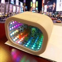 Vente en gros d'usine transfrontalière en vrac pour haut-parleur modèle K18, design multi-lumières, son de haute qualité, compact et portable
