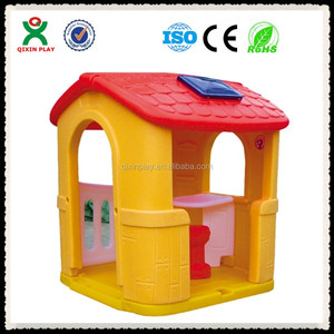 Casitas de Jardín Pequeñas y Bonitas para <span class=keywords><strong>Niños</strong></span>/Casa de Juegos de Plástico Colorida/Casa de Juegos Infantil para Exteriores QX-158D - Product Image 4